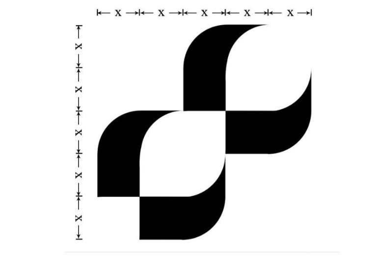 What is the total area of the black image below?