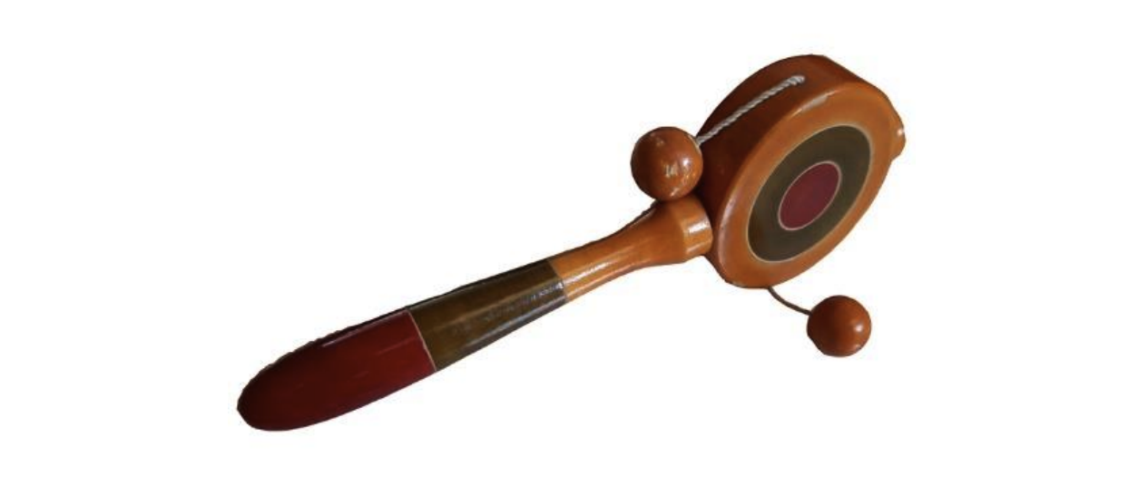 Shown below is a wooden artifact made using traditional materials and processes. Which option shows the relevant operations involved in its making, not necessarily in the production sequence?