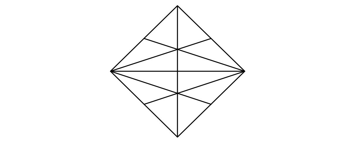 How many triangles are there in the figure shown below?
