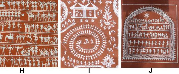 Based on the paintings below, which of the following statements is/are TRUE?