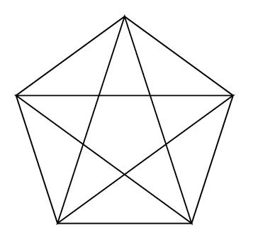 How many triangles are there in the figure shown?