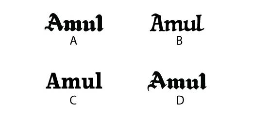 Which of the options is the correct logo?