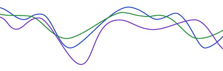 Two of the three lines shown below indicate the tracks made by a bicycle. Identify which is the front tyre track and which is the rear tyre track.